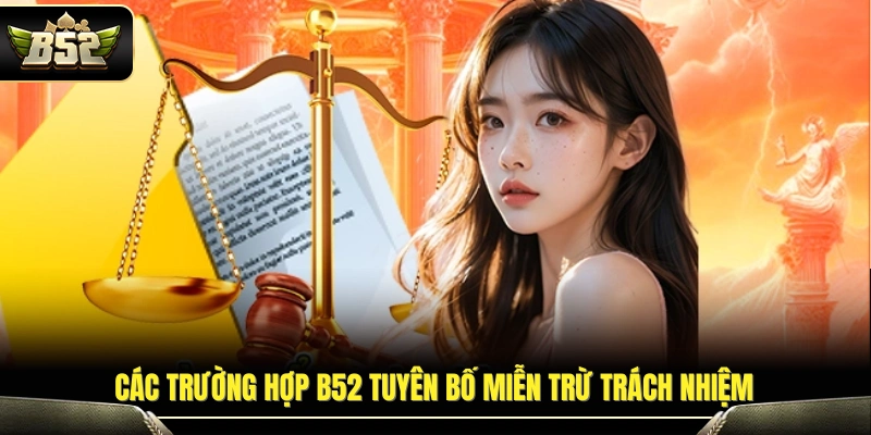 Trường hợp hệ thống không chịu trách nhiệm phát sinh